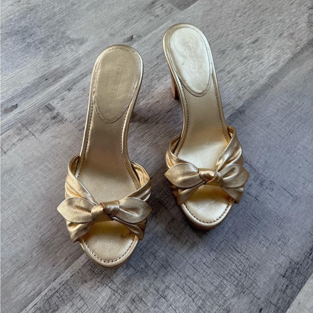 Coach Heels - Picture 2 of 4